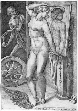 Death Surprising a Woman
