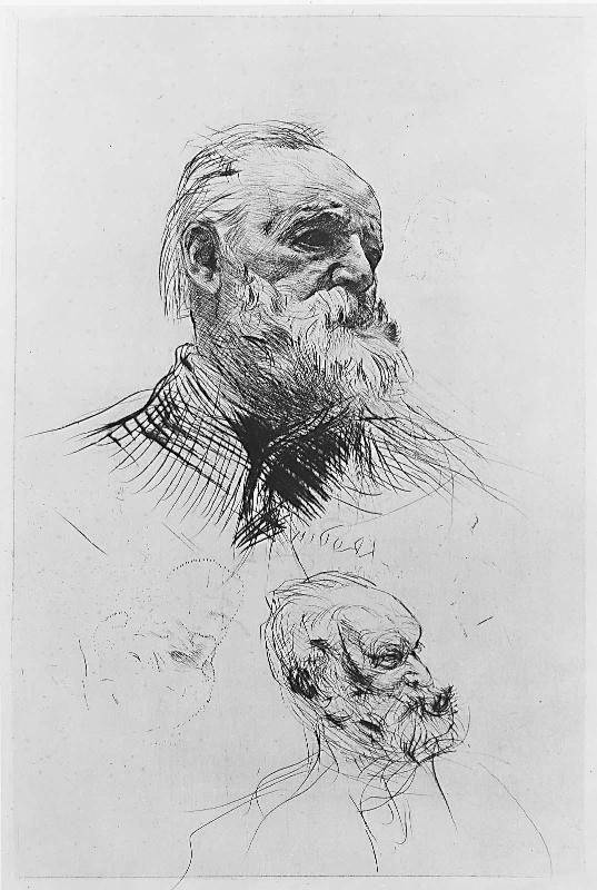 Victor Hugo, Three-quarter View