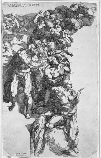 St. Peter, St. Bartholomew, and Other Saints from Michelangelo's "Last Judgment"