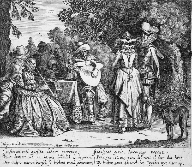 An Al Fresco Musical Party
