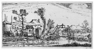 One of nine landscapes near Haarlem