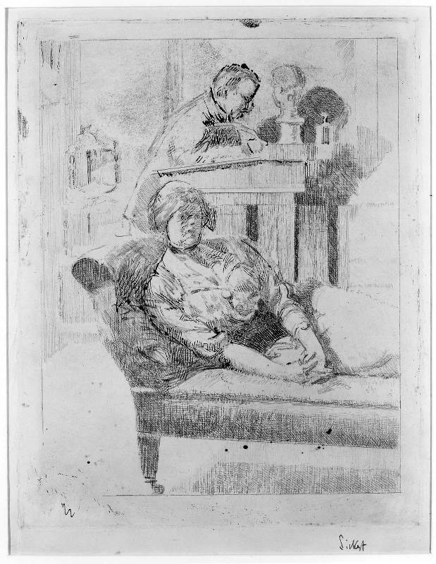 The Little Cheque (Large Plate)