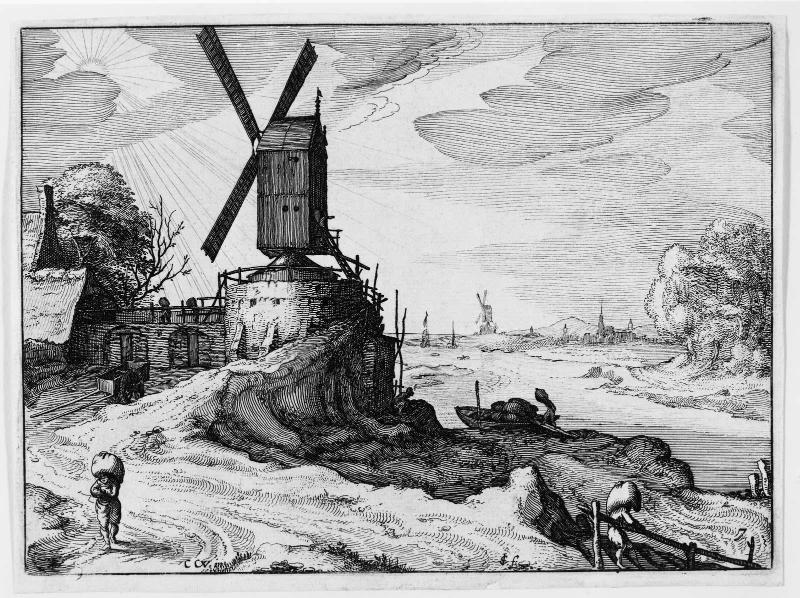Amaeniores aliquot regiunculae (Dutch Landscapes, plate 7)
