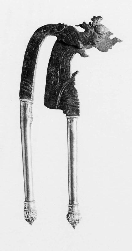 Betel-nut Slicer (with a Naga-dragon motif)