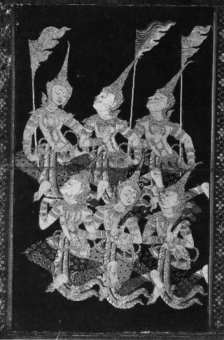 Accordion folding manuscript