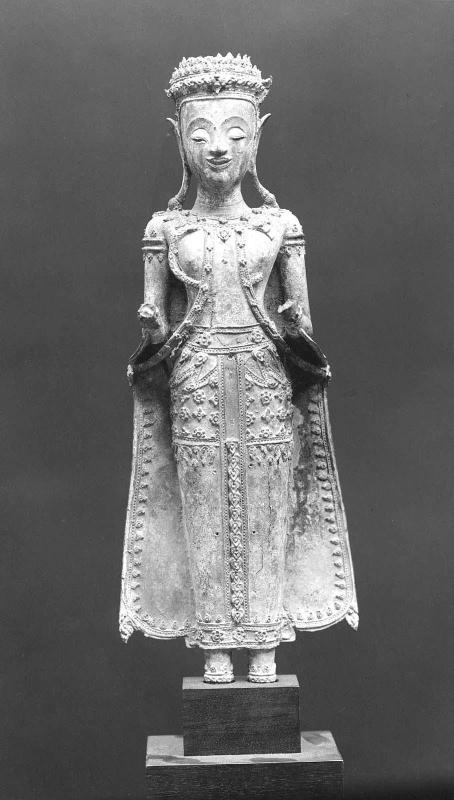 Standing crowned Buddha