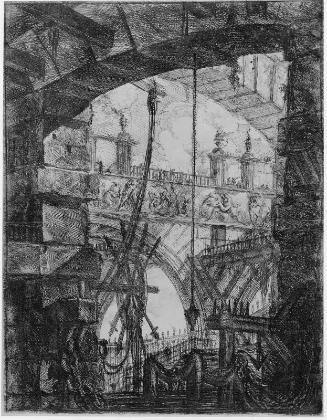 The Grand Piazza (Plate IV of the Second Edition, Second Issue, of the Carceri)