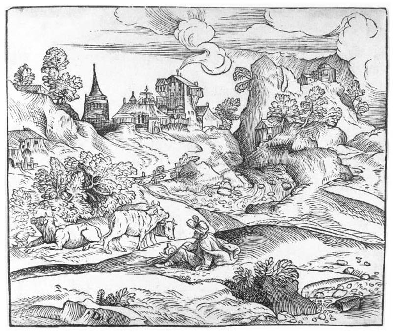 Landscape with a Cowherd