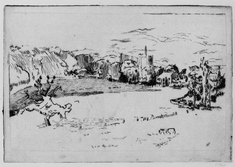 Chagford (Large plate)