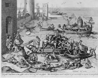 Saint Martin with His Horse on a Ship