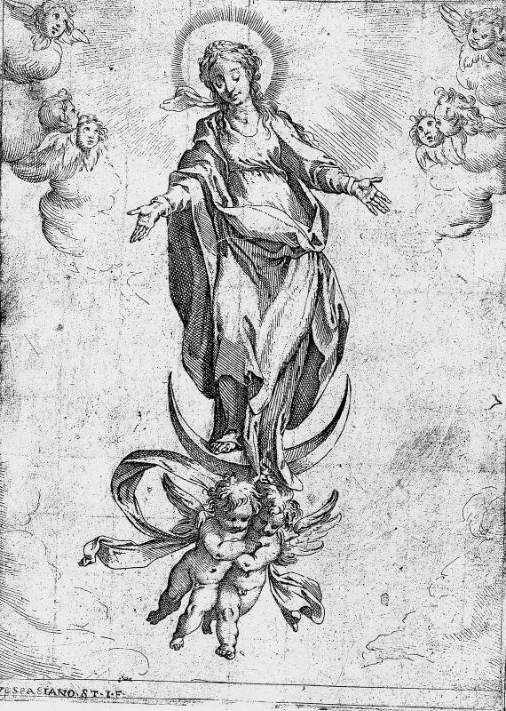 The Virgin on a Crescent