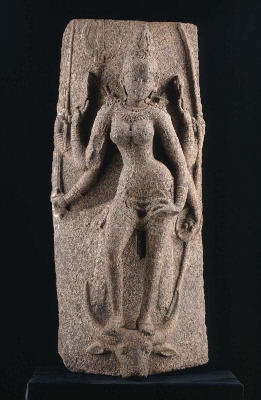 Durga as Mahishasuramardini (the Slayer of the Buffalo Demon)