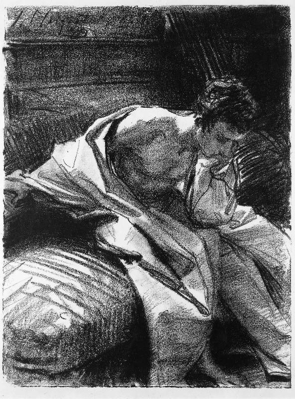 Study of a Young Man (Seated)