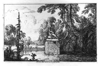 Landscape with a Fountain in a Pool