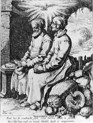 Pious Old Couple