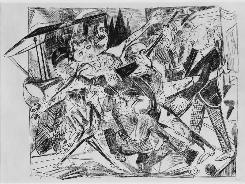 Das Martyrium  (The Martyrdom), plate 4 from the series "Die Hölle"
