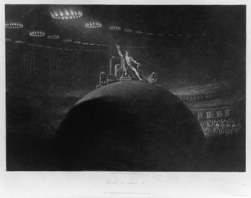 Satan Presiding at the Infernal Council