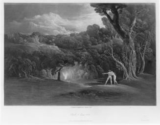 Bk 5, l.308. Paradise- with the Approach of the Archangel Raphael