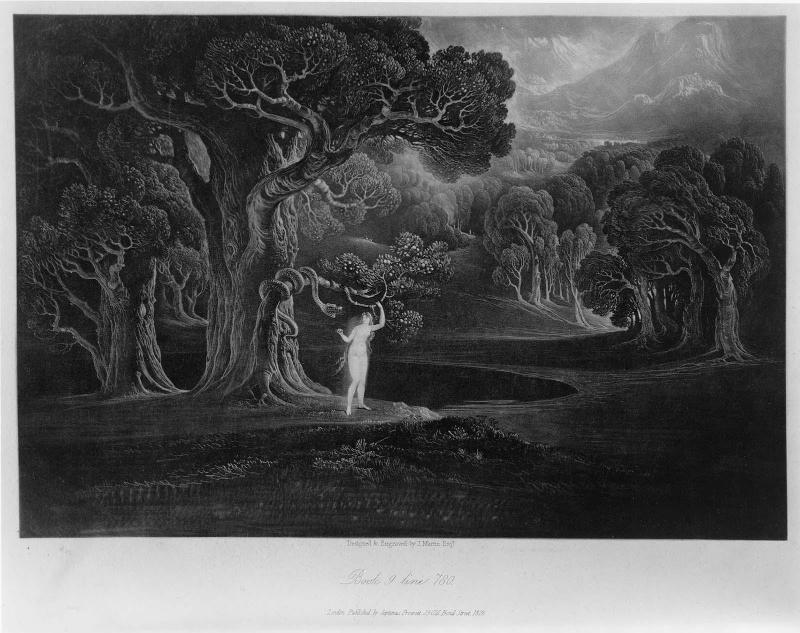 Bk 9, l. 780. Satan tempting Eve