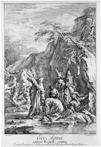 St. Philip Baptizing the Eunuch of Queen Candace
