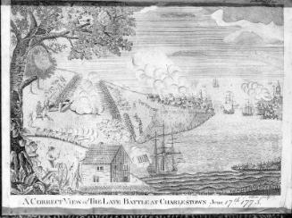 A Correct View of the Late Battle at Charlestown June 17th 1775