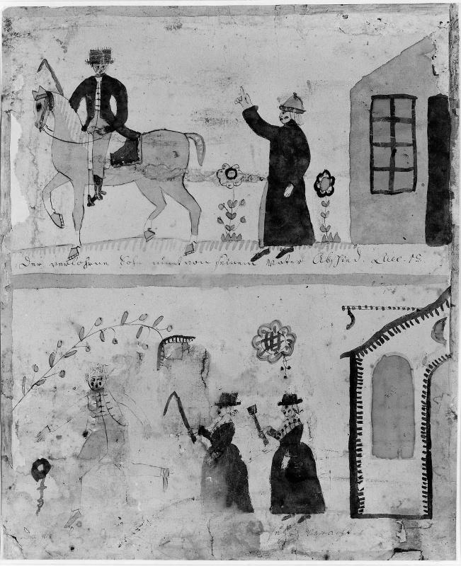 Story of the Prodigal Son: Two scenes
