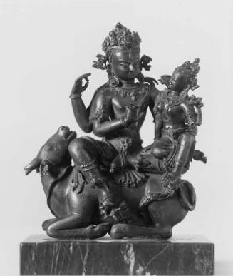 Shiva Embracing Parvati (Uma-Maheshvara)