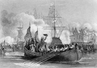 Reception of President Washington at N.Y.
