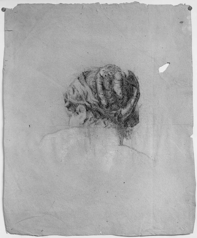 Study of the Back of a Woman's Head
