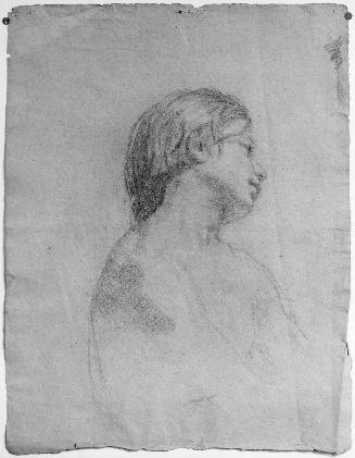 Study of a Head, Tipped Away