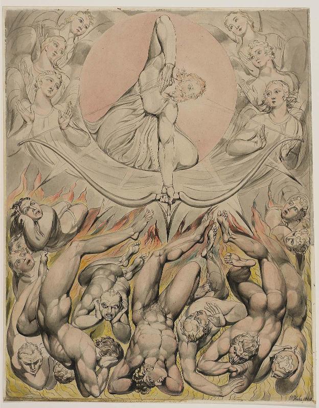 The Casting of the Rebel Angels into Hell (Illustration to Milton's "Paradise Lost")
