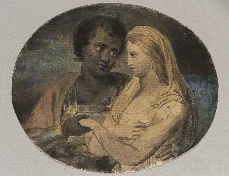 Othello and Desdemona (Illustrations to Shakespeare)