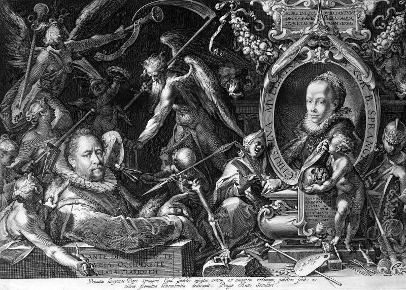 Bartholomaeus Spranger and his Late Wife, Christina Muller