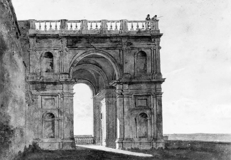 Pavillion on the Terrace, Villa d'Este, Tivoli