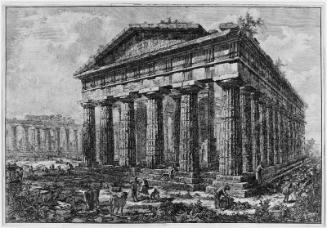 The Temple of Neptune (Plate X of the Views of Paestum)