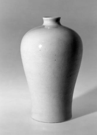 Meiping Vase with Floral Decoration