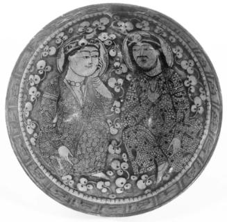 Bowl with a pair of lovers