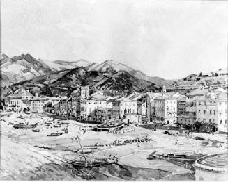 Beach at Sestri Levante, Italy