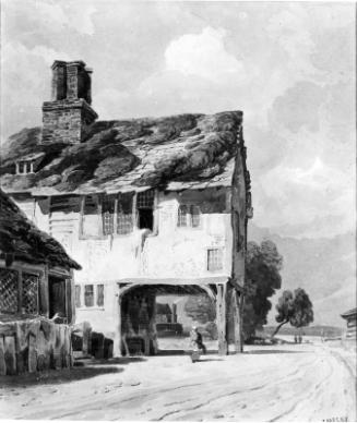 A Half-Timbered House