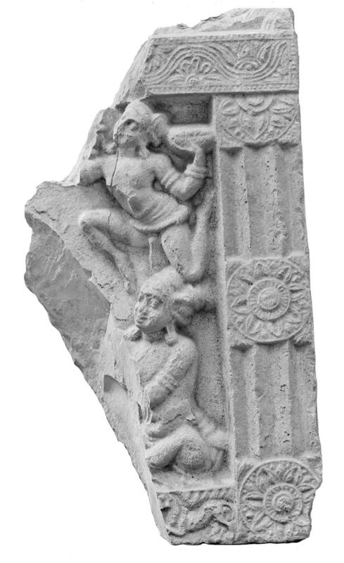 Buddhist worshipper and vidyadhara