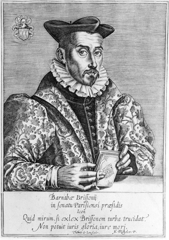 Portrait of Barnabé Brisson