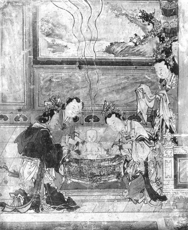 Bathing of Sakyamuni Buddha