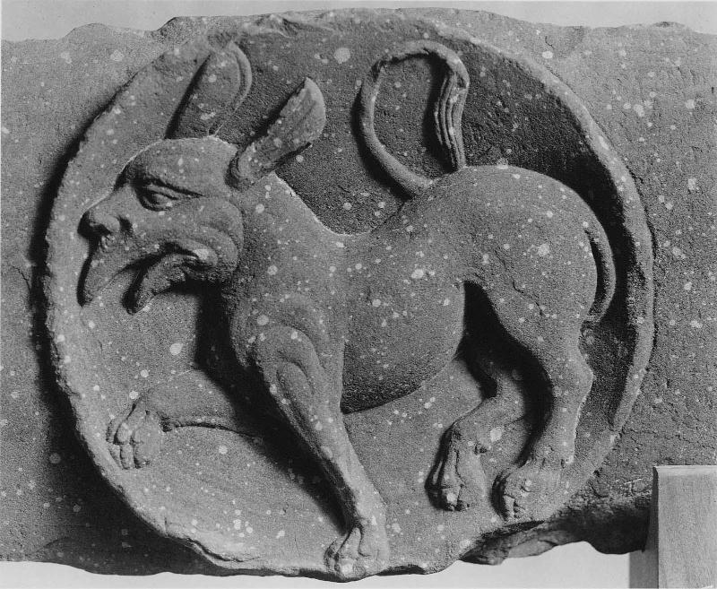 Fragment of a Railing Cross-Bar