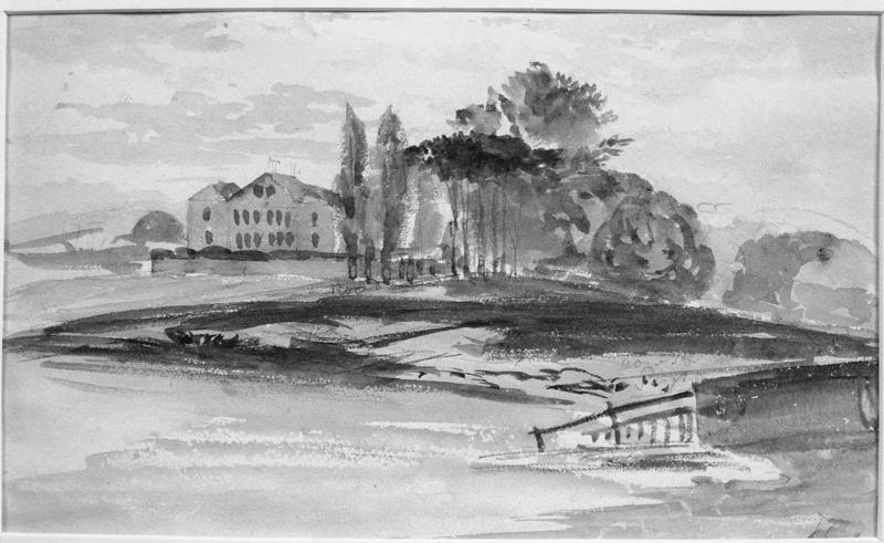 House by a Pond