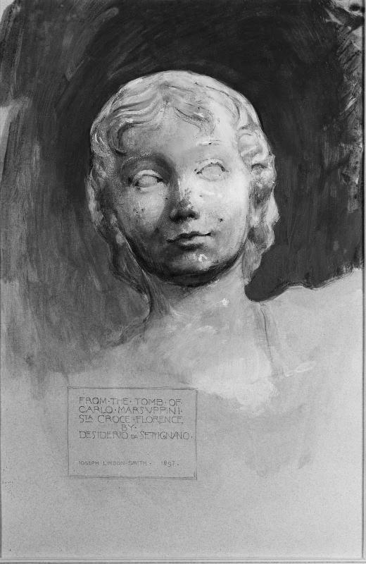Study of a Head from a Florentine Tomb