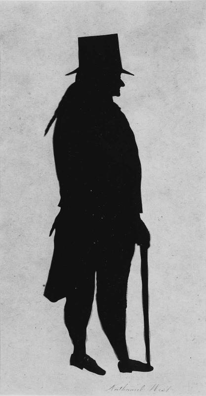 Silhouette of Nathaniel West