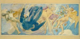 Museum of Fine Arts Mural Study: The Winds II