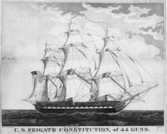 U. S. Frigate Constitution, of 44 Guns