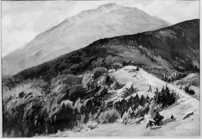 Landscape with Mountains