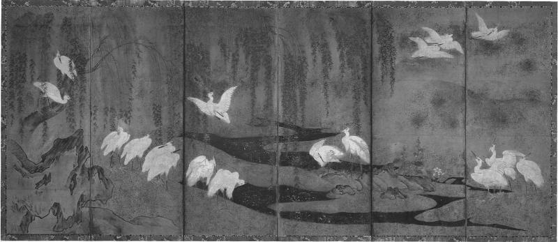 Egrets and Willows